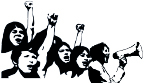 Kämpfende Frauem Logo