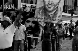 Demonstration in der Türkei zum Gedenken an IBO