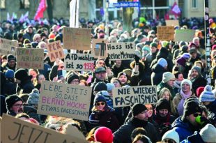 Flugblatt_Widerstand auf die Straße_Nie_wieder_Faschismus