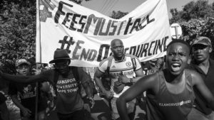 Studentenproteste Südafrika