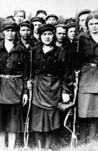 Frauen Gewehr