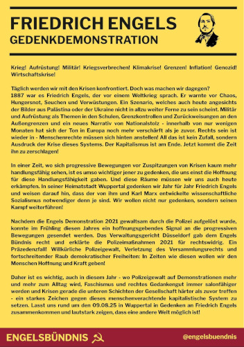 Flyer Engels 2025 hinten