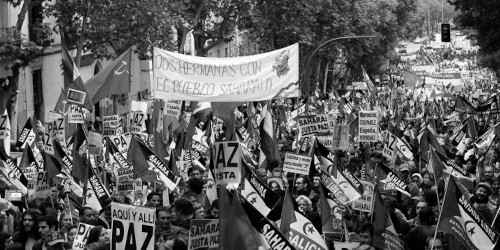 Westsahara-Protest